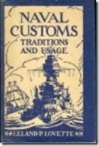 Naval Customs Traditions and Usage