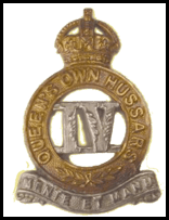 fourth hussars badge