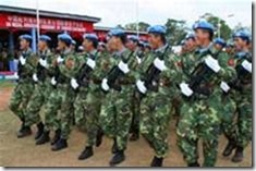 Chinese UN peacekeepers