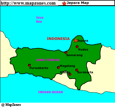 Japara Map